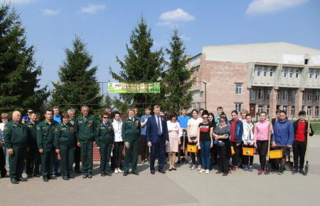 Всероссийский день посадки леса в Севском лесничестве Брянской области